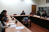 　介壽獅子市場攤商安置搬遷及後續進度報告會議昨天舉行，說明各項工作推動情況。（圖／文：吳嘉榮）