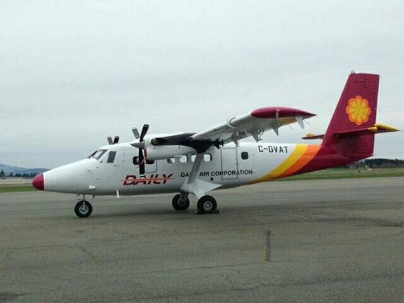 德安航空4架新機都已採購，3架在加拿大原廠，其中1架已完成塗裝（圖／德安航空提供）