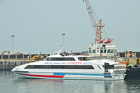 　「馬祖之星」完成年度歲修，4月1日返回馬祖，今日起正式恢復莒光航報。（圖／文：馮紹夫）