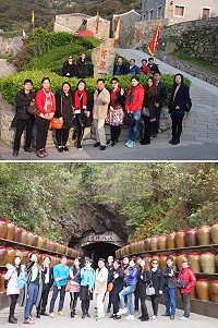 　大陸旅行業者赴馬祖踩線，非常看好和期待馬祖觀光市場。（圖：馬管處提供）