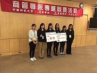 馬祖高中參加第5屆高中職商管領域實務專題競賽,表現優異,兩組隊伍分獲佳作、優勝。(圖:馬祖高中提供)
