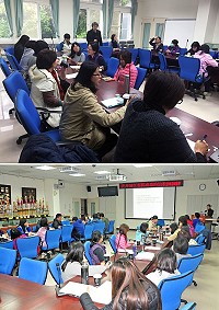 因應腸病毒,連江縣衛生局積極備戰,昨特於介壽國中小會議室舉辦105年度「腸病毒防治」校園種子師資培育教育訓練。(圖/文:曹重偉)
