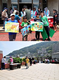 馬祖昨天上午與其他北區9縣市同步辦理小璞玉在地美寫生比賽,寫生地點在牛角聚落,吸引南、北竿及莒光學子70多人到場參加,村中四處都能發現孩子們專心作畫的身影。(圖/文:曹重偉)