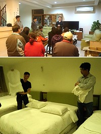 觀光局舉辦房務實務研習 ,吸引多家業者前往聆聽 。(圖/文:宋幸儒、觀光局)