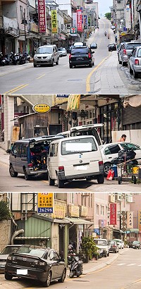 　為維護幼童上下學的安全，警方將強力取締中隴路段違規停車。（圖／文：曹重偉）