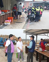 介壽臨時市場1日起正式運作,鄉公所已彙整鄉親意見,將進行改善作業。(圖/文:吳嘉榮)
