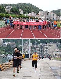 馬祖路跑暨藝起飛揚賽昨天跑出活力,也跑出藝文新動力。(圖/文:吳嘉榮)