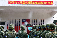 　參謀長王少將期許每位官兵共同為單位締造佳績。（圖／文：陳玉笈）