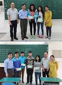 105年國中教育會考昨天起在馬祖高中舉行,地區共有70位考生報考。(圖/文:吳嘉榮)