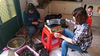馬祖漁民海帶自產自銷,多半維持家庭式經營模式,產業無法做大。(圖/文:陳鵬雄)