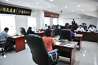 　北竿鄉代會召開第10屆第3次定期大會，進行施政報告及工作報告說明議程。（圖／文：陳鵬雄）