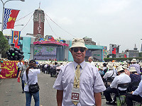 　蔡英文昨天正式宣誓就職中華民國第14任總統，副議長陳書建以馬祖民間友人身分受邀參加，與中外來賓一起見證中華民國邁向新的一頁。（圖：副議長陳書建）