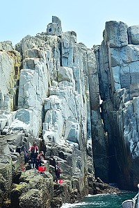 　東引地景之美－一線天。（圖／文：陳其敏）
