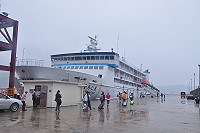 　疏運告一段落，昨天海空單日疏運1175人，目前已無滯留旅客。（圖／文：馮紹夫）