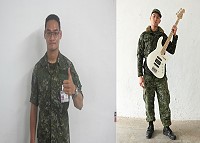 (上圖)個性靦腆、愛運動的哥哥孝輔。(下圖)喜愛音樂、廚藝精湛的弟弟秦愷。(圖/文:趙逸翔)