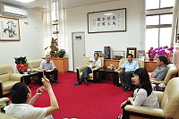 　縣府邀集民意代表、交通單位共同就莒光交通問題提出討論，希望盡早解決問題。（圖／文：馮紹夫）