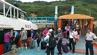 　大排長龍。（圖／文：陳鵬雄）