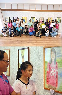 東引國小「童年圖像」畢業美展,歡迎家長與社區鄉親觀賞。(圖:東引國小)