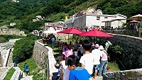 端節連假芹壁觀光消費人潮強強滾。(圖/文:陳鵬雄)