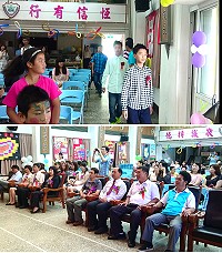 敬恆國中小畢業典禮溫馨感人,畢業生滿載祝福展翅高飛。(圖/文:宋幸儒)
