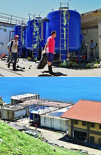 　東引海水淡化廠機組設備進行全面更新，預定7月中旬完成。（圖／文：陳其敏）
