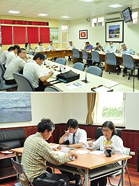監察院第一組委員章仁香、林雅鋒抵馬巡察,接受民眾陳情並聽取縣政簡報傾聽地方需求。(圖/文:馮紹夫)