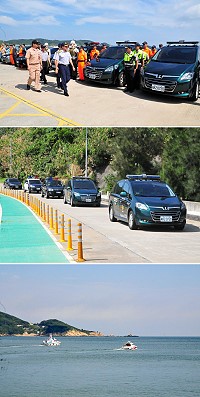　海、岸巡「護永專案」聯合擴大掃蕩，確保馬祖海域、岸際安全，守護馬祖鄉親健康財產安全、維護海洋資源。（圖／文：曹重偉）