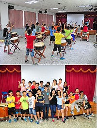 　「鼓浪潮聖」馬祖鼓手培訓圓滿落幕，學員們展現出讓師長都為之驚豔的好功夫；預定10月於媽祖昇天祭、國慶日正式演出，鄉親可以拭目以待。（圖／文：曹重偉）