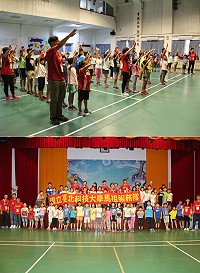 北科大科學營隊4至8日在中正國中小,「動物狂歡之夜創意夜市」9日在馬港光武街登場。(圖/文:吳嘉榮)