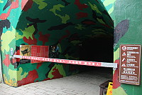 　為辦理「尼伯特」防颱整備工作，馬管處7日下午4時起封閉南竿北海坑道。（圖／文：吳嘉榮）