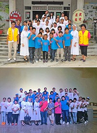 　為體驗離島生活，感受石姆姆遺愛，天主教會新竹教區附設德蘭兒童中心一行由安納修女帶隊，率魏薏庭、倪穌珊兩位老師及30多位院童，專程來馬舉辦為期一週的生活營，受到馬港天主堂及各界的熱情歡迎。（圖／文：曹重偉）