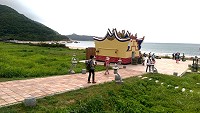 坂里天后宮畫龍點睛,小廟也能是大景點。(圖/文:陳鵬雄)