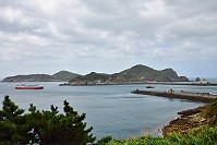 颱風影響期間,「臺馬輪」不停航,串起東引—南竿之間島際交通。(圖/文:陳其敏)
