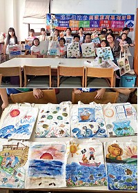 縣府文化局今年度閱讀起步走系列活動之「生命故事創意DIY-蝶谷巴特閱讀禮袋」及「家庭閱讀樂趣」已完成南竿場及北竿場,東莒、西莒、東引場今起開始受理報名,有興趣民眾歡迎來電參加。(圖:縣府文化局)