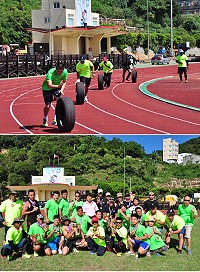 2016第3屆傳統競技體驗營圓滿結束,艷陽下各項競技接連登場,大家都玩得不亦樂乎。(圖/文:馮紹夫)