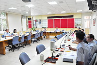 　縣府食品安全會議，針對地區海產食安進行討論，並交換多項意見，希望改善地方海產安全問題。（圖／文：馮紹夫）