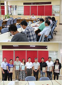 　105年度第三次環境景觀總顧問專業諮詢會議昨天舉行，並頒發社區規劃師及社區營造證書。（圖／文：吳嘉榮）