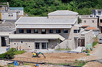 　歷時兩年餘，北竿&#22338;里遊客中心主體全部完工，內部裝修預定11月底前完成並擇期重新開放。（圖／文：陳鵬雄）