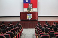 　莫指揮官勉勵官兵恪遵演習紀律、重視演訓安全。（圖／文：呂鎮宇）