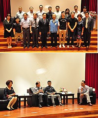 「築夢.摘星」馬祖產業轉型及青年創業論壇圓滿結束,匯聚台馬兩地優秀企業創辦人、成功青年分享自身經驗。(圖/文:馮紹夫)