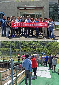 縣府環保局24日至26日辦理低碳永續家園觀摩學習活動,團員在局長張壽華帶領下,實地走訪多處低碳環保示範社區。(圖:連江縣政府環保局)