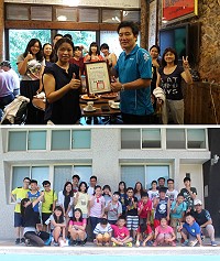 東海大學師生遠赴東引國中小辦理暑期成長營,輔導地區學子,教育局也特別致贈感謝狀,以表謝忱。(圖:教育局)