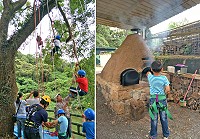 津沙營區活化執行計畫第一場活動山林圓滿落幕,讓學員體驗李小石先生挑戰自我以及與山林共生的精神。第二場「大地系列活動將受颱風影響,主辦單位宣布延後到10月10、11日(一、二)兩天舉辦。(圖:連江縣政府文化局)
