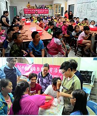 環保局持續推廣低碳減廢觀念,10月份於南竿仁愛國小、北竿中山國中2校舉辦系列活動最終2場,師生反應熱烈。(圖:連江縣政府環保局)
