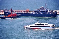 　馬祖島際航線客運量逐年成長，其中南竿-東引運量成長速度最為明顯。（圖：本報資料照片）