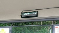 　北竿各村公車站日前完成智慧站牌裝設。（圖／文：陳鵬雄）