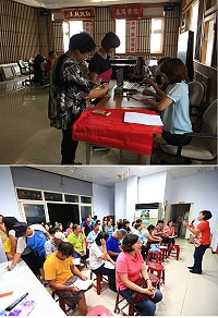連江縣婦女會第22屆會員代表選舉及婦女福利暨性別平等宣導活動前進莒光。(圖/文:宋幸儒)