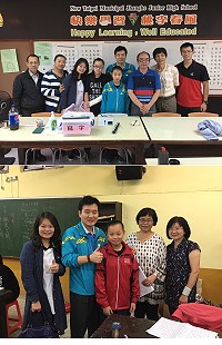 105年全國語文競賽決賽將在11月26至28日於苗栗縣苗栗高中舉行,為提供馬祖學子優良訓練環境與機會,陳冠人特別向新北市政府教育局爭取,讓馬祖學生一起參加新北市語文競賽優秀選手集訓。(圖:教育局提供)