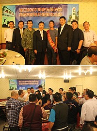 　南竿鄉公所昨天舉辦慶祝榮民節表揚模範榮民暨餐會活動，表揚模範榮民曹依好。（圖／文：吳嘉榮）
