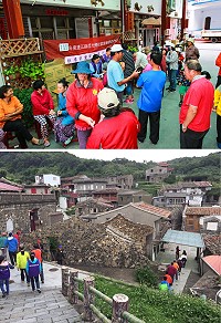 莒光鄉秋季銀髮親子健行活動熱鬧登場,大手牽小手一同郊遊去。(圖/文:宋幸儒、莒光健康營造中心)